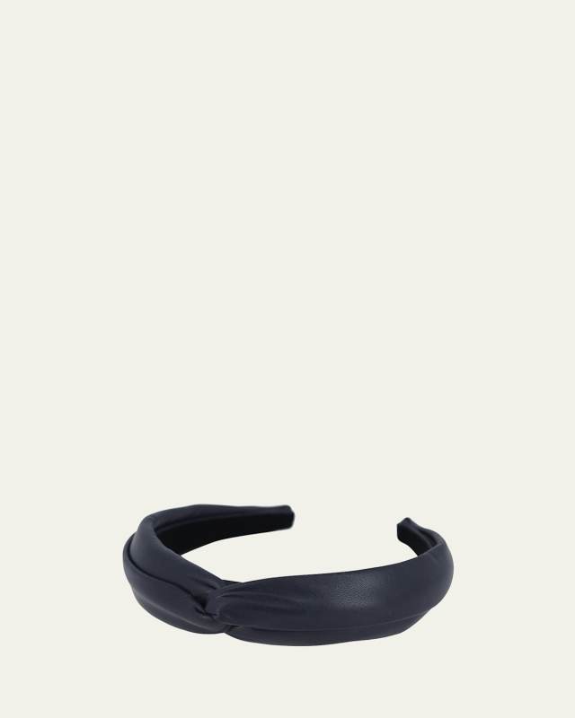 Twisted Leather Headband